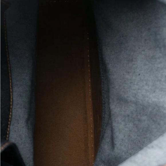 A.P.C.Denim Leather-Trim Tote main image 1